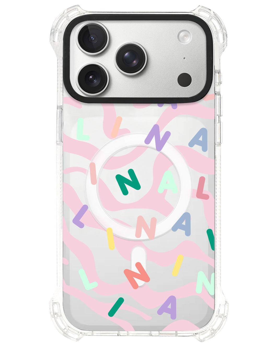 iPhone Rearguard UltimateS⁴ - CUSTOM MONOGRAM 2.0 Rainbow