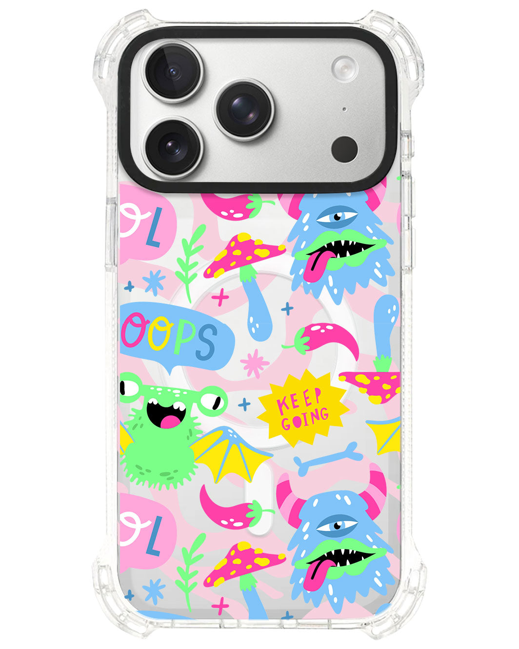 iPhone Rearguard UltimateS⁴ - Monster Say Keep Going