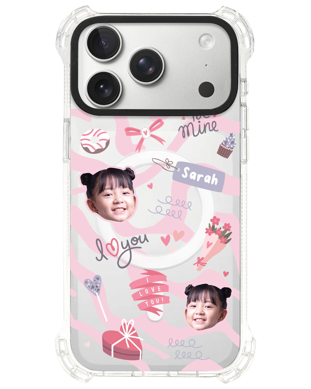 iPhone Rearguard UltimateS⁴ - Face Grid Lovely