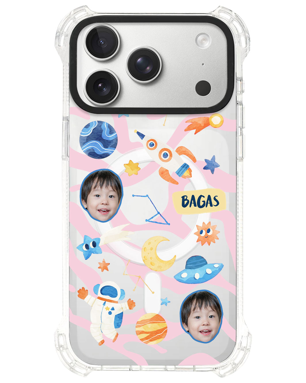 iPhone Rearguard UltimateS⁴ - Face Grid Astronaut