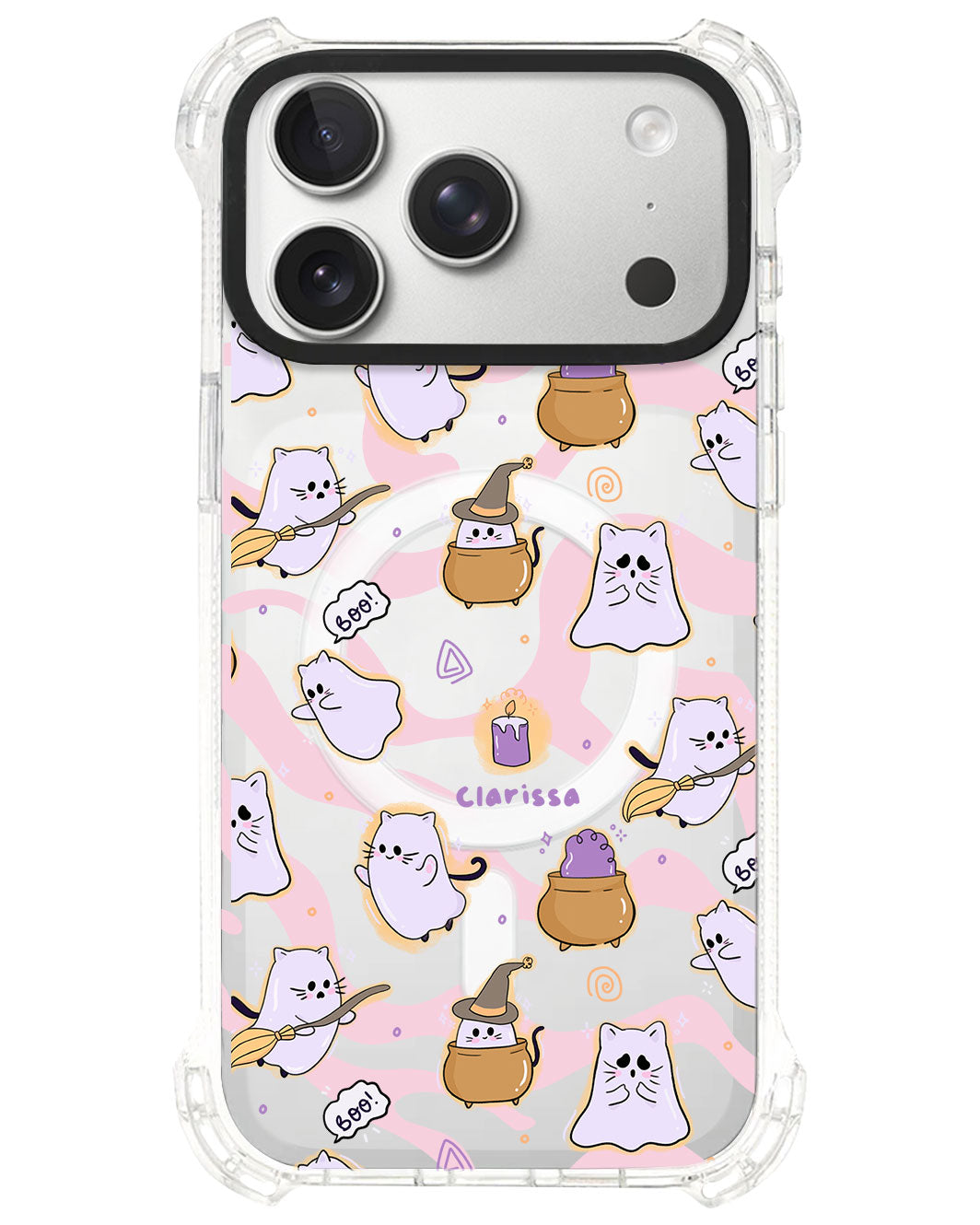 iPhone Rearguard UltimateS⁴ - Spooky cat