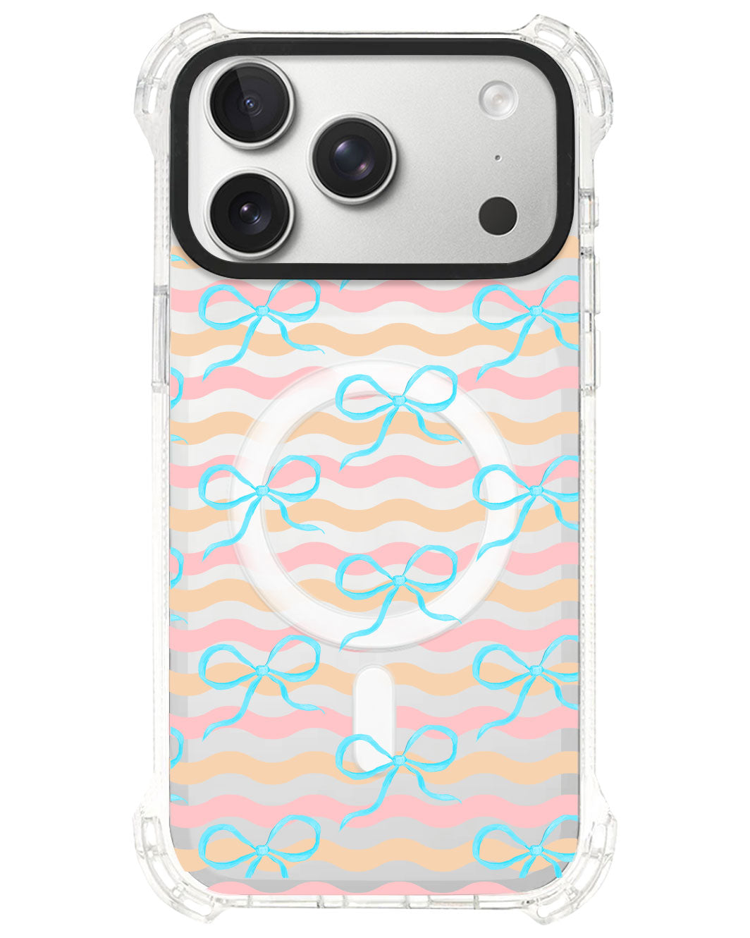 iPhone Rearguard UltimateS⁴ - Coquette Blue Bow
