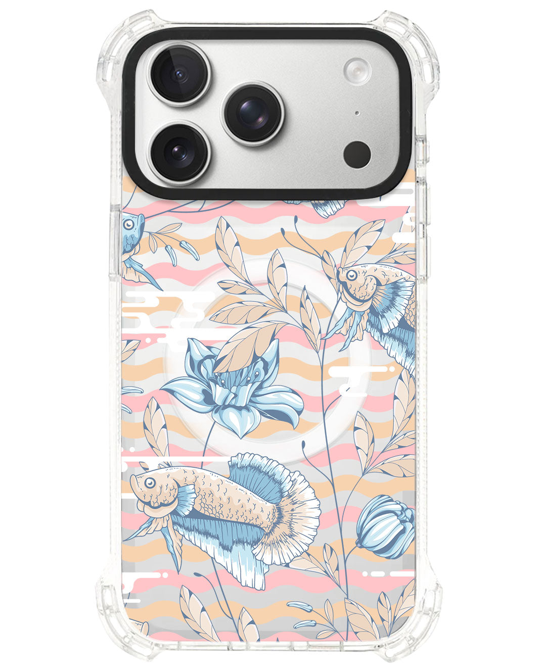 iPhone Rearguard UltimateS⁴ - Fish & Floral 4.0