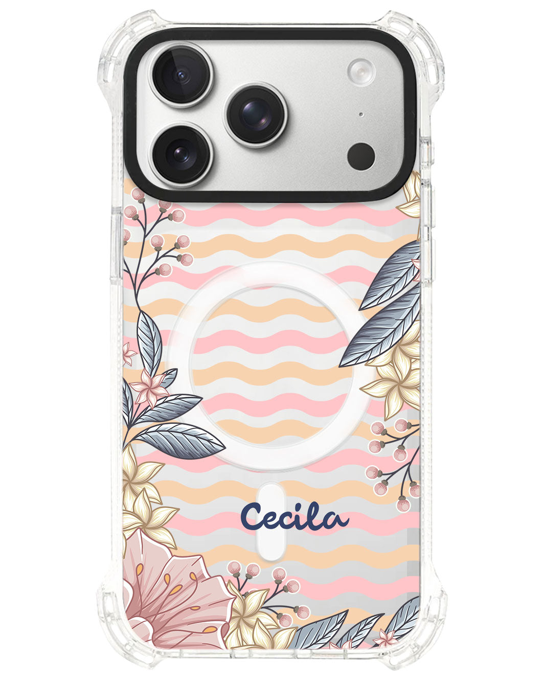 iPhone Rearguard UltimateS⁴ - Pink Florals
