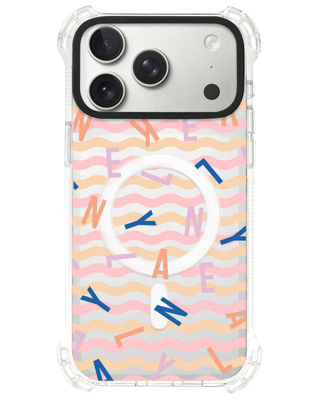 iPhone Ultimate Model-S⁴ - CUSTOM MONOGRAM 1.0 Rainbow