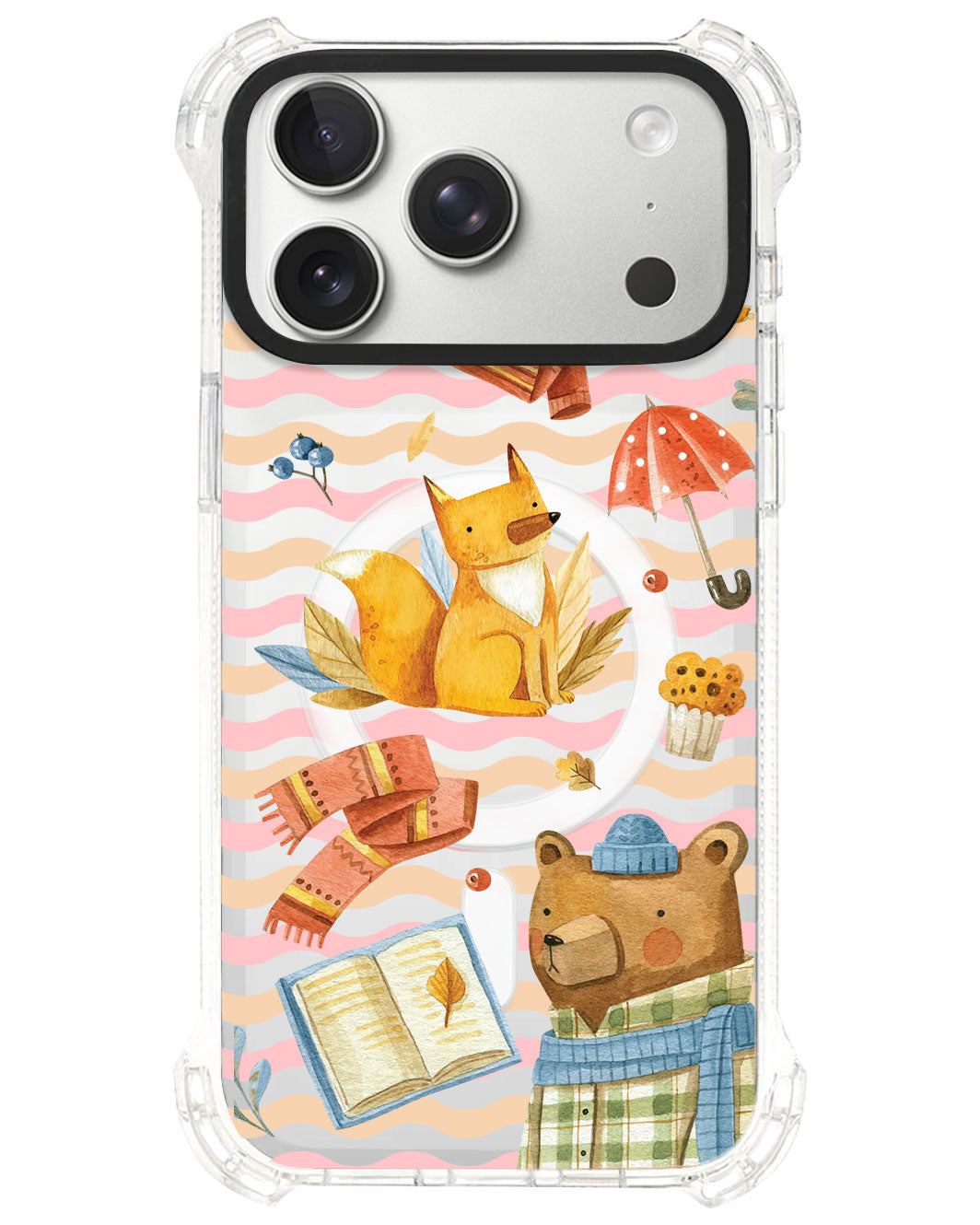 iPhone Rearguard UltimateS⁴ - Bear and Fox