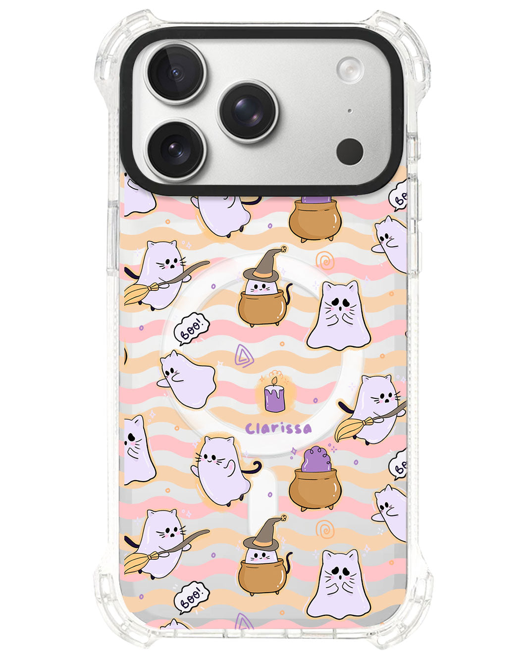iPhone Rearguard UltimateS⁴ - Spooky cat