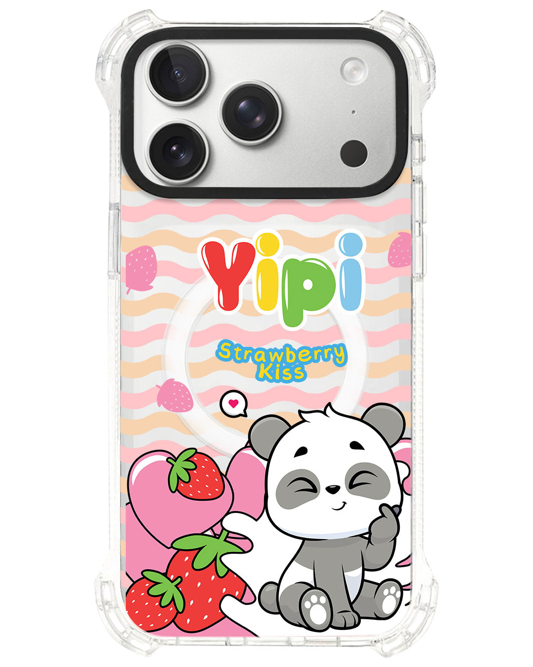 iPhone Rearguard UltimateS⁴ - Yipi Strawberry Kiss