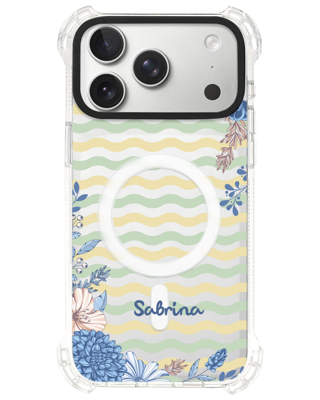 iPhone Rearguard UltimateS⁴ - Blue Florals