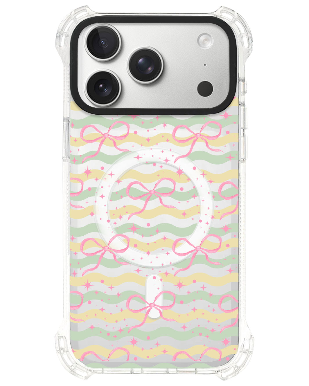 iPhone Rearguard UltimateS⁴ - Coquette Glittery Bow