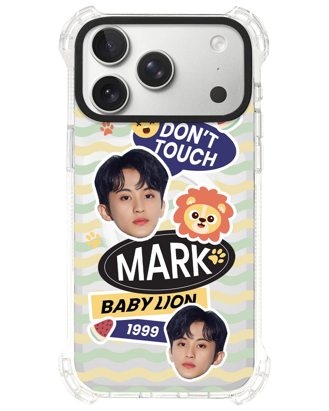 iPhone Rearguard UltimateS⁴ - Face Grid Baby Lion