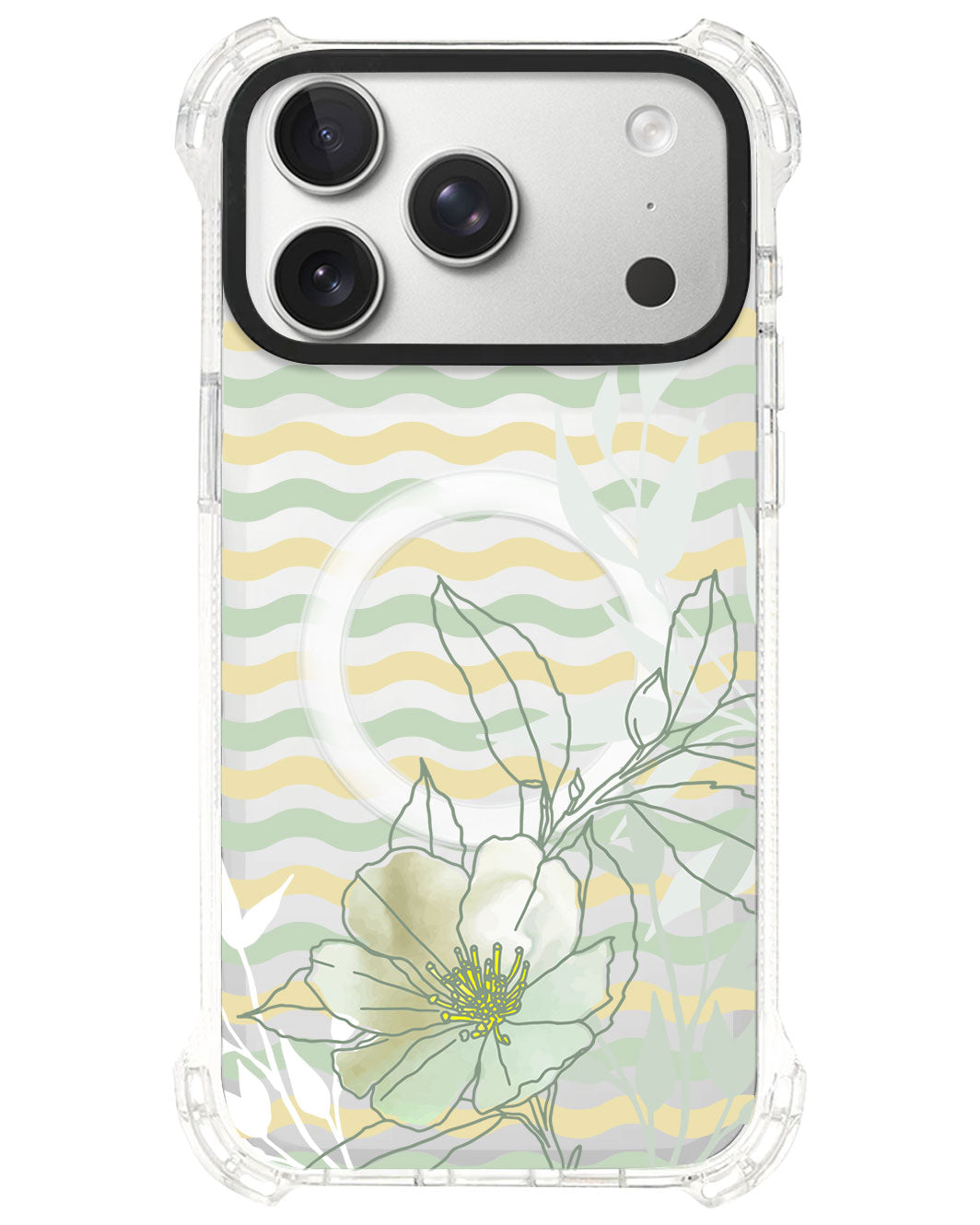 iPhone Rearguard UltimateS⁴ - Greenmint Lily