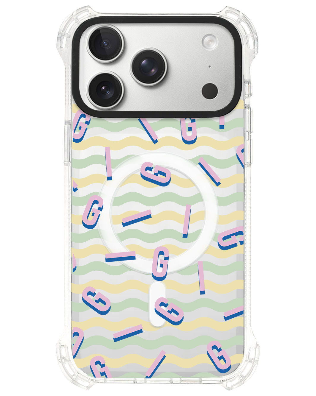 iPhone Rearguard UltimateS⁴ - CUSTOM MONOGRAM 1.0 Cotton Candy