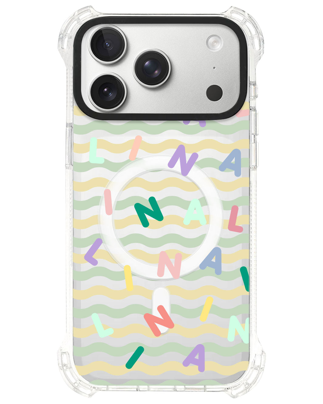 iPhone Rearguard UltimateS⁴ - CUSTOM MONOGRAM 2.0 Rainbow