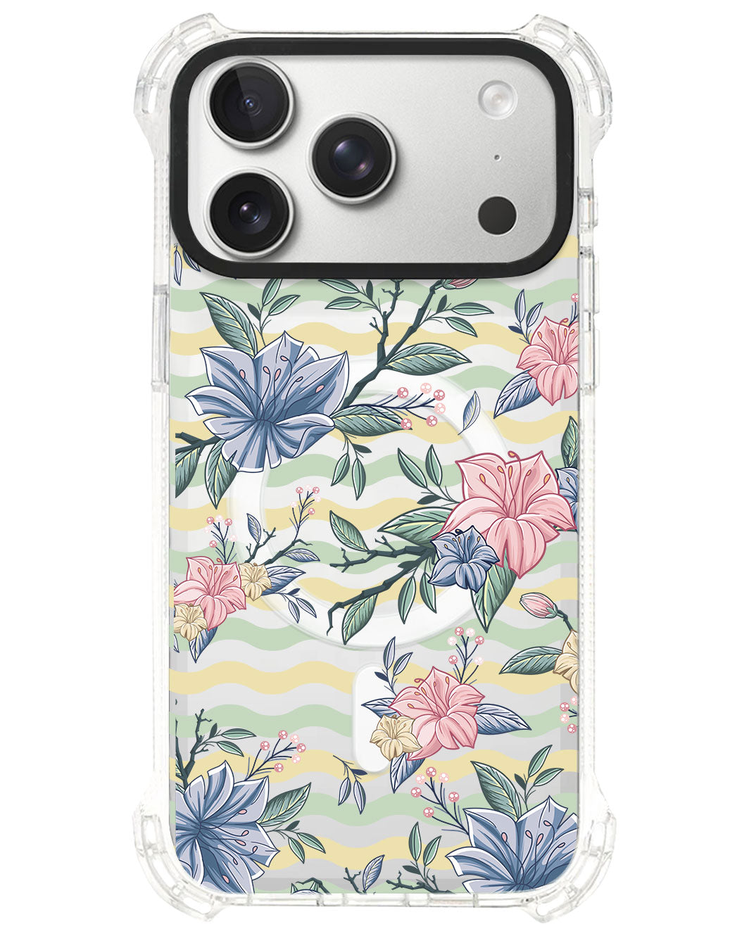 iPhone Rearguard UltimateS⁴ - Pink & Blue Floral