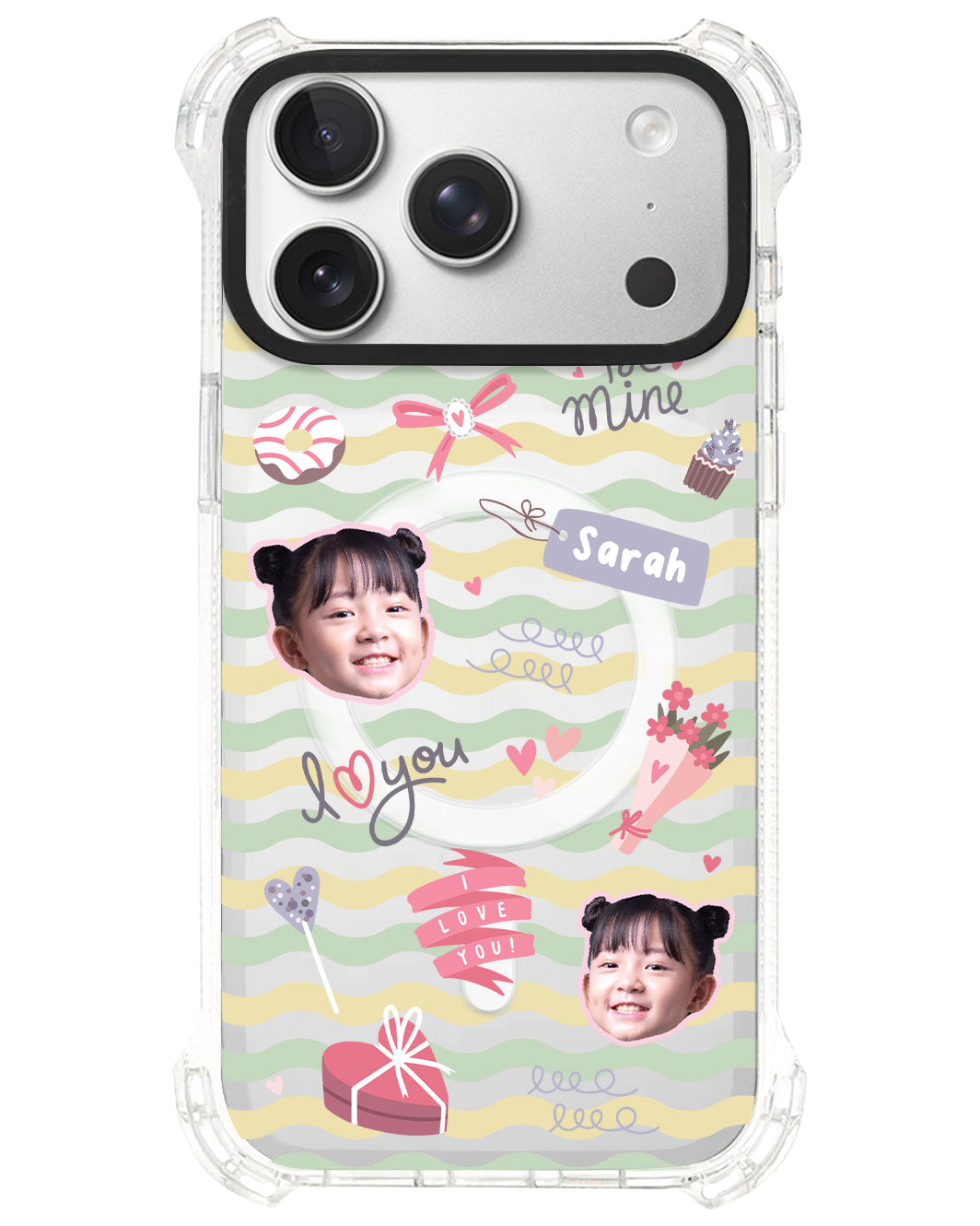 iPhone Rearguard UltimateS⁴ - Face Grid Lovely