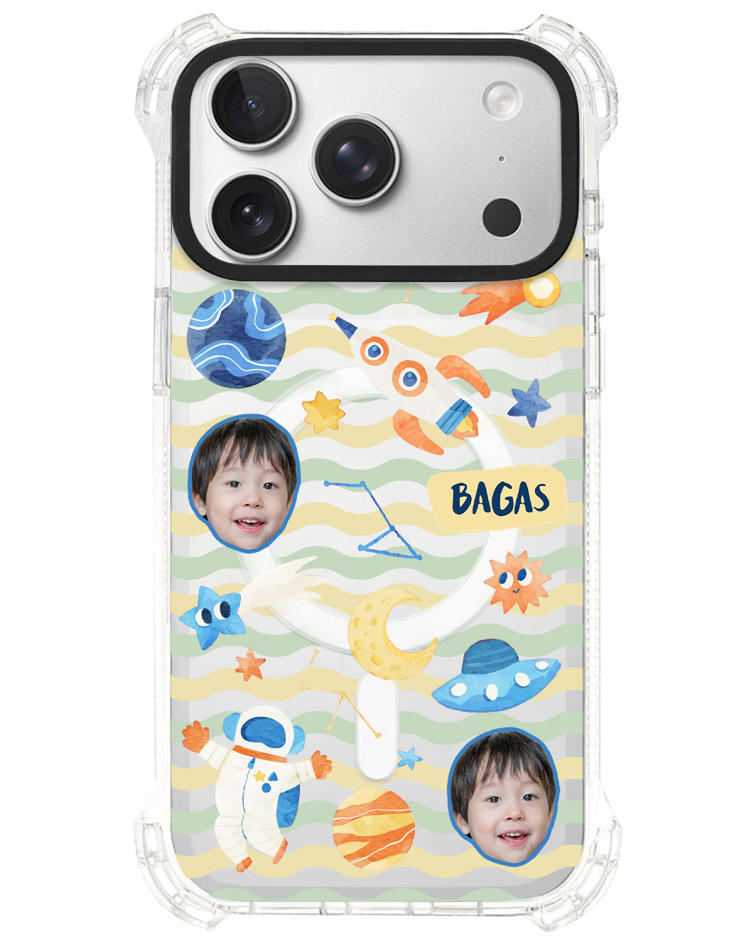 iPhone Rearguard UltimateS⁴ - Face Grid Astronaut