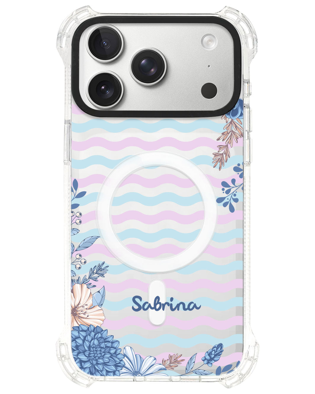 iPhone Rearguard UltimateS⁴ - Blue Florals