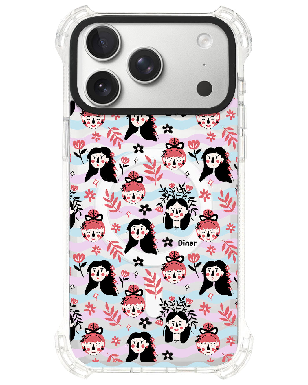 iPhone Rearguard UltimateS⁴ - Flowery Faces