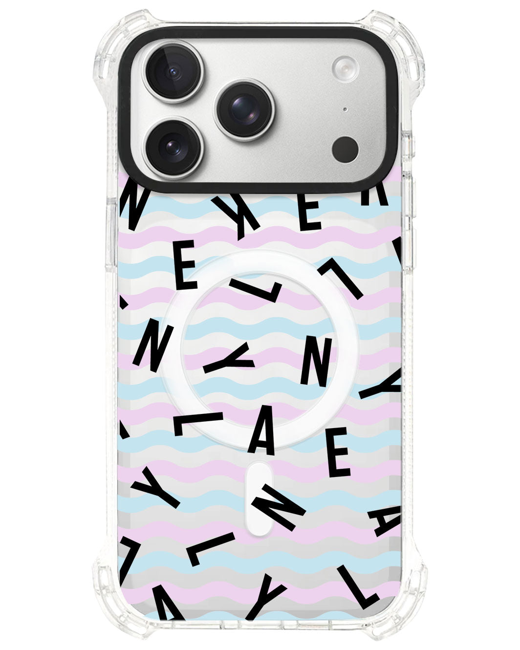iPhone Ultimate Model-S⁴ - CUSTOM MONOGRAM 1.0 Noir
