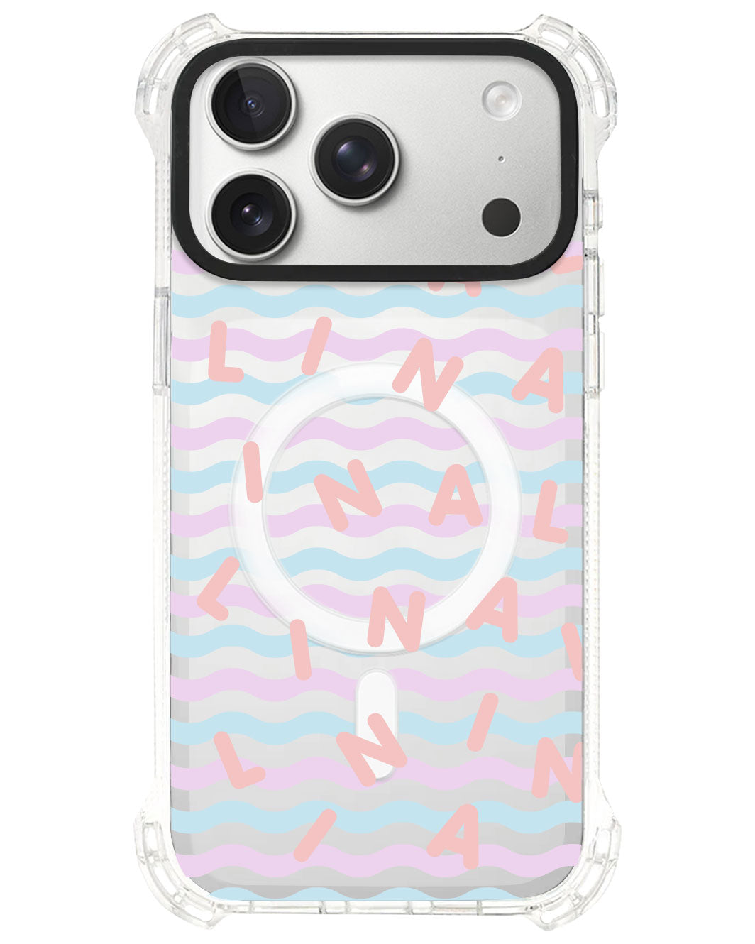 iPhone Rearguard UltimateS⁴ - CUSTOM MONOGRAM 2.0 Rosewater