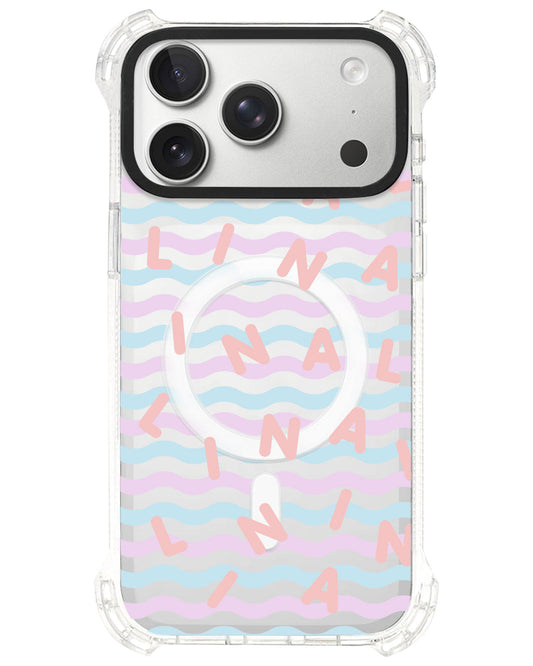 iPhone Rearguard UltimateS⁴ - CUSTOM MONOGRAM 2.0 Rosewater