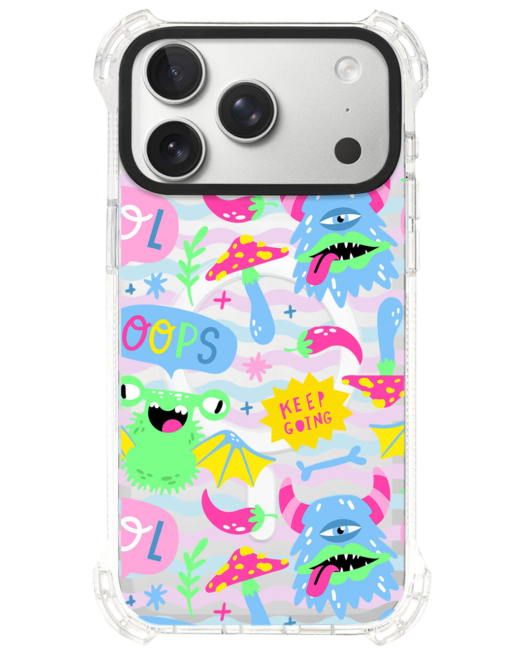 iPhone Rearguard UltimateS⁴ - Monster Say Keep Going