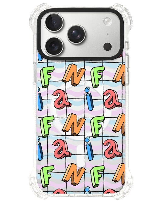 iPhone Rearguard UltimateS⁴ - Playful Monogram