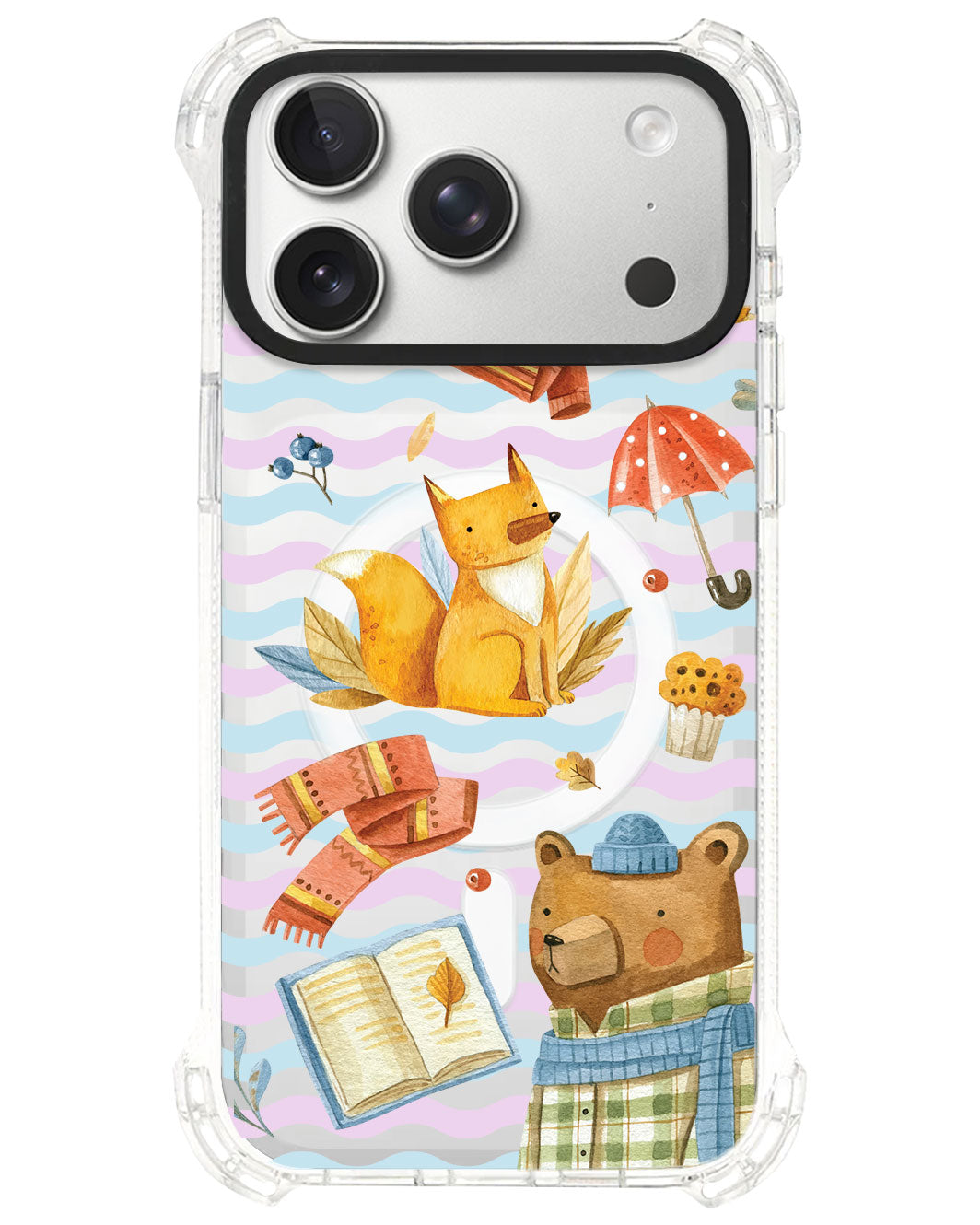 iPhone Rearguard UltimateS⁴ - Bear and Fox