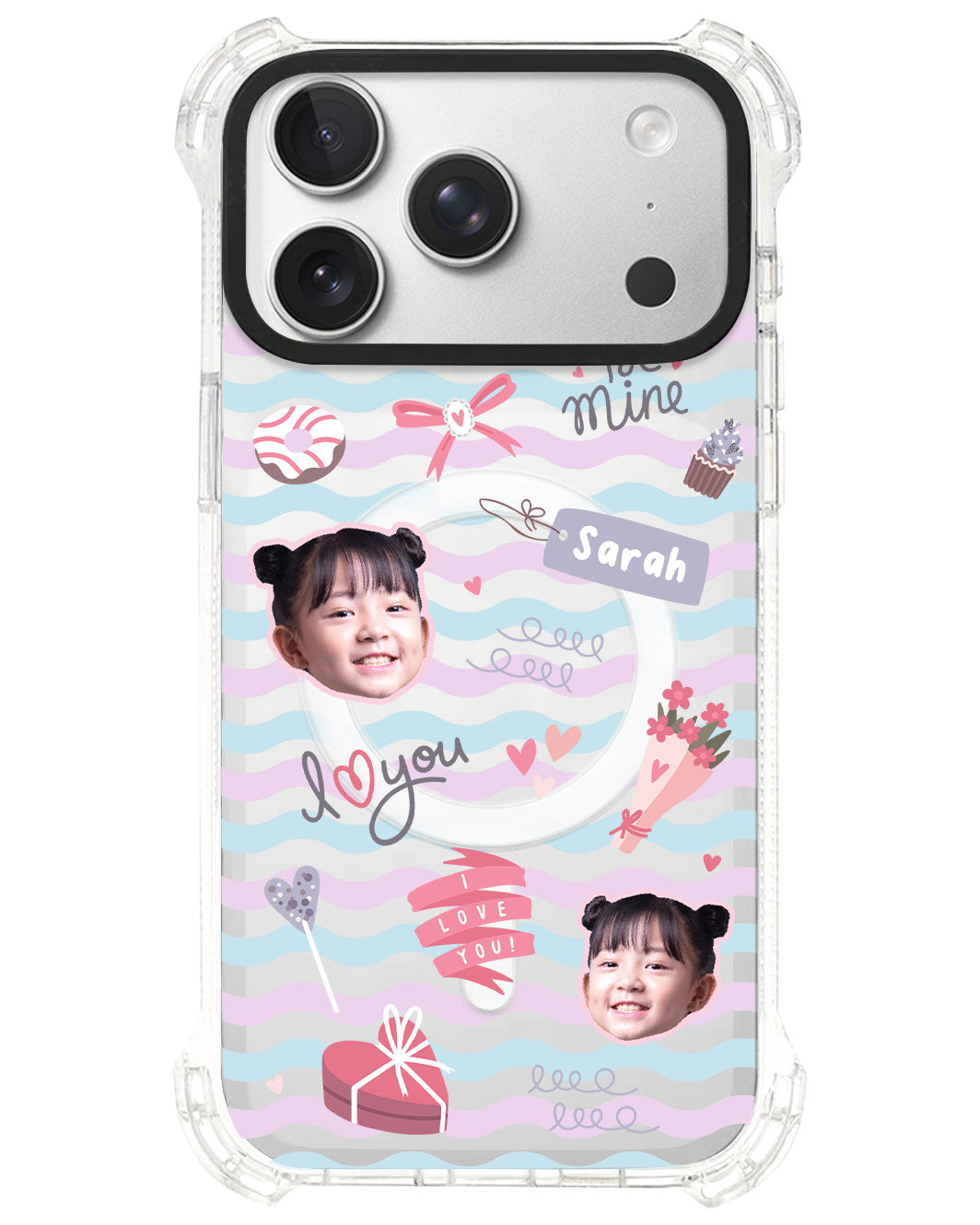 iPhone Rearguard UltimateS⁴ - Face Grid Lovely