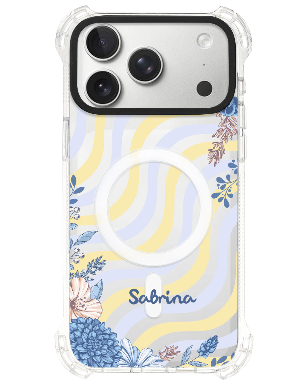 iPhone Rearguard UltimateS⁴ - Blue Florals