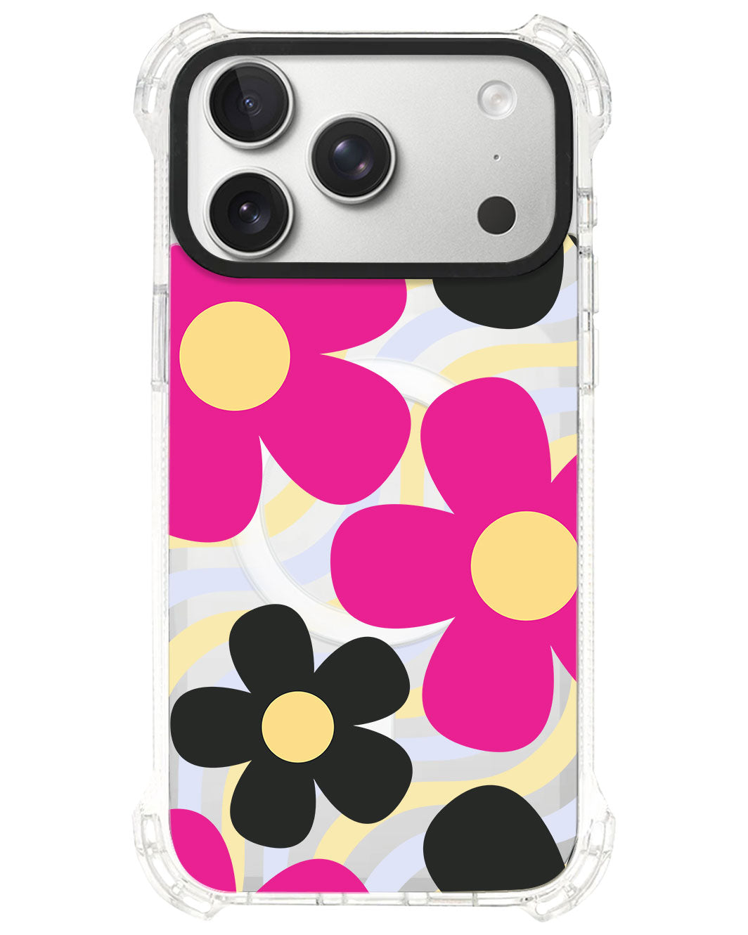 iPhone Rearguard UltimateS⁴ - Daisy Hot Pink