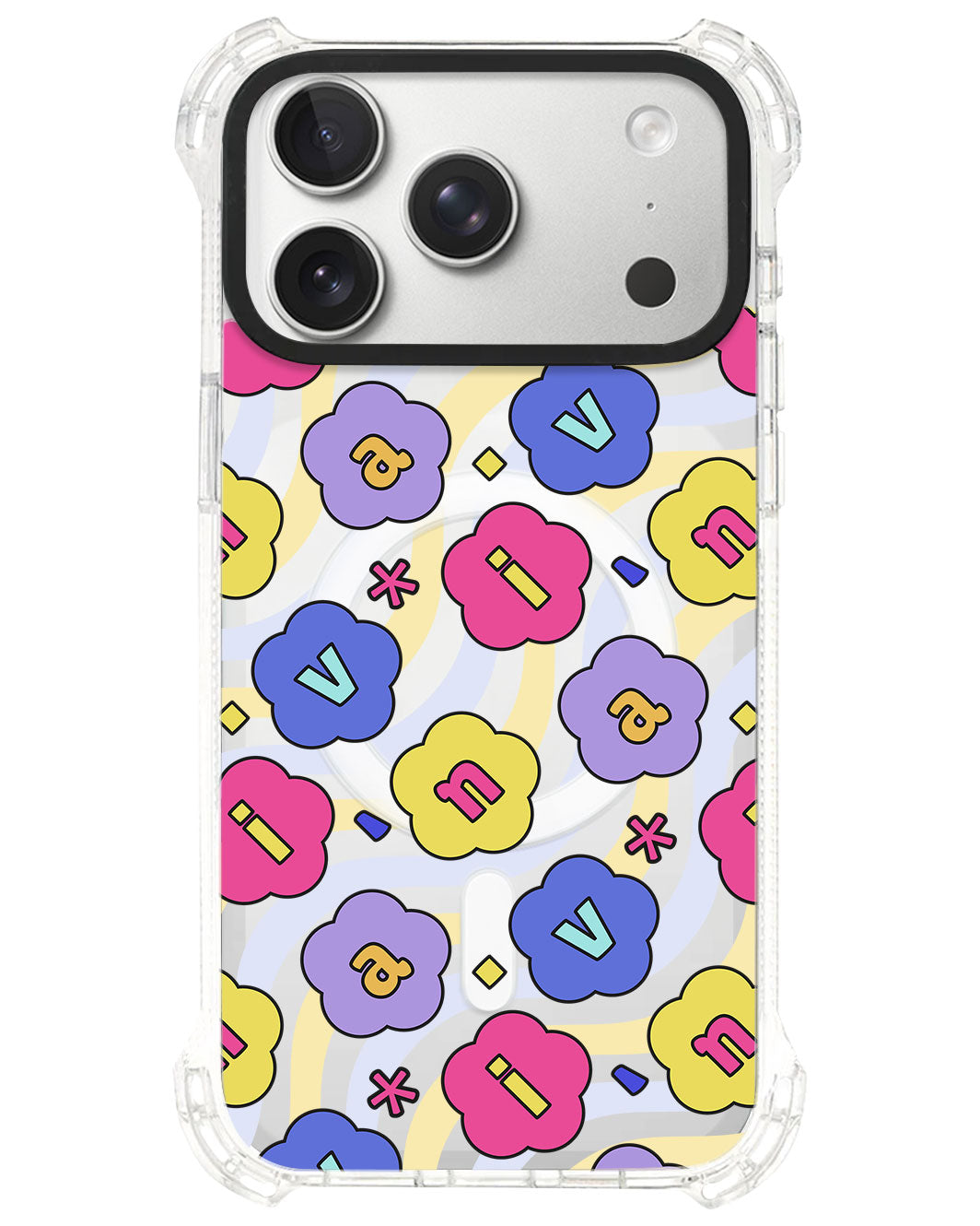 iPhone Rearguard UltimateS⁴ - CUSTOM MONOGRAM 3.0 Flower Petals 2.0