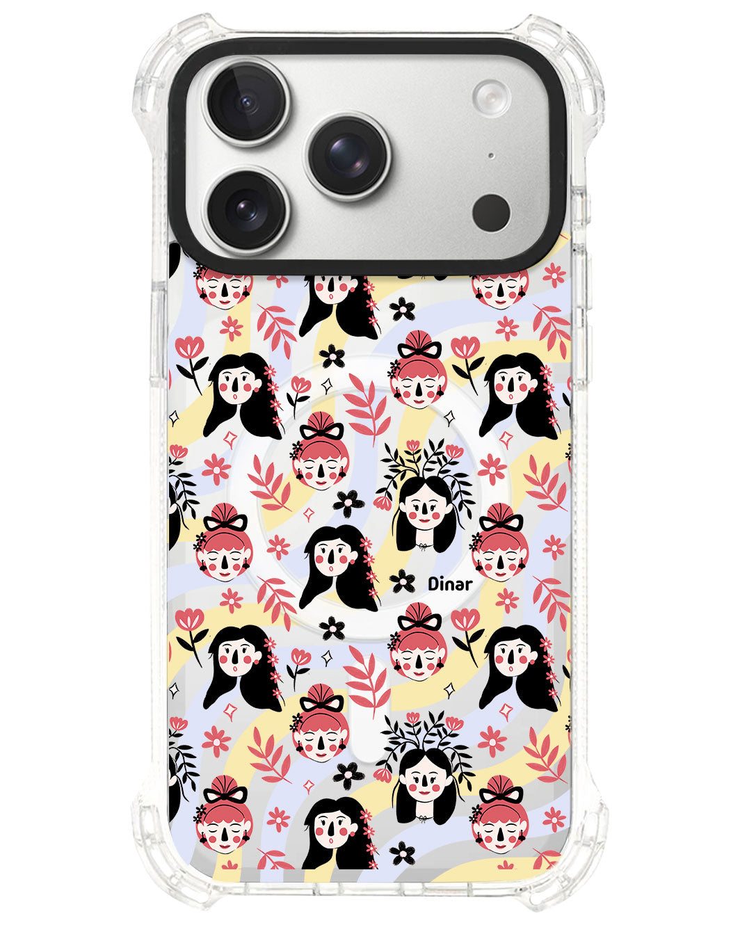 iPhone Rearguard UltimateS⁴ - Flowery Faces
