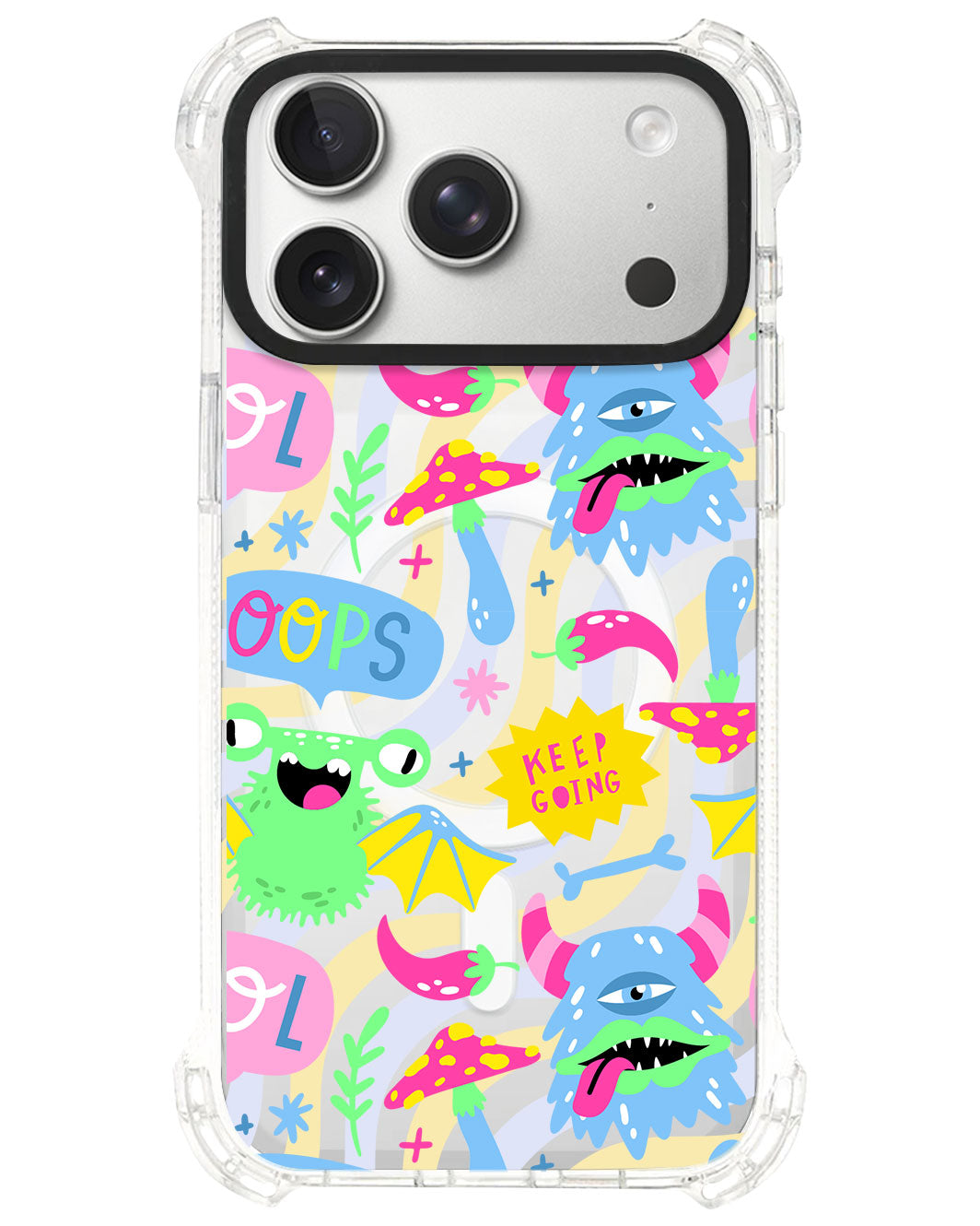 iPhone Rearguard UltimateS⁴ - Monster Say Keep Going