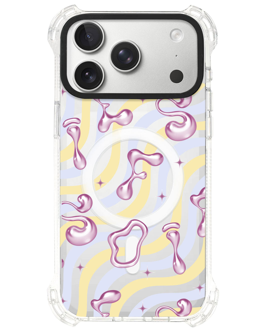 iPhone Rearguard UltimateS⁴ - Pink Chrome Monogram
