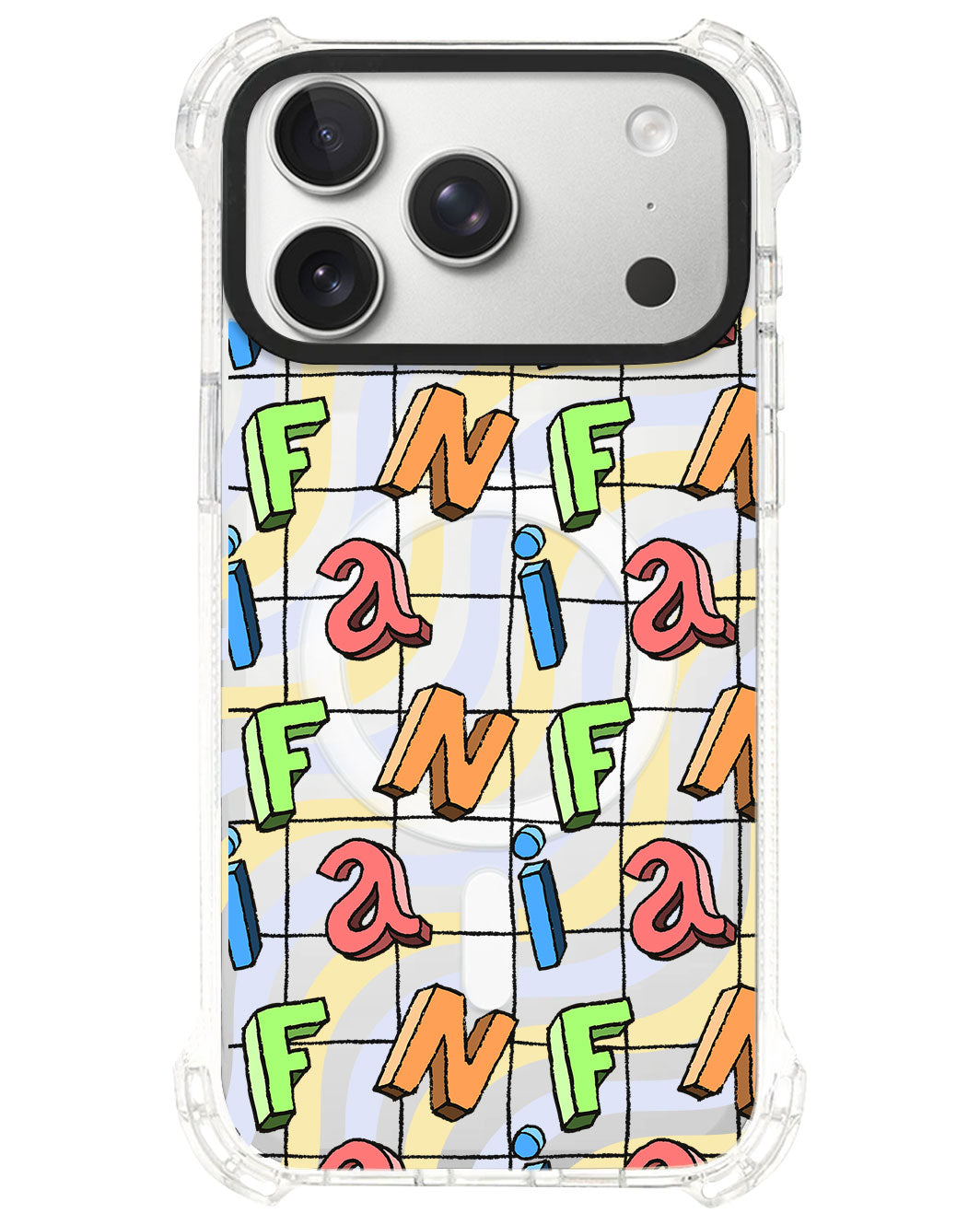 iPhone Rearguard UltimateS⁴ - Playful Monogram