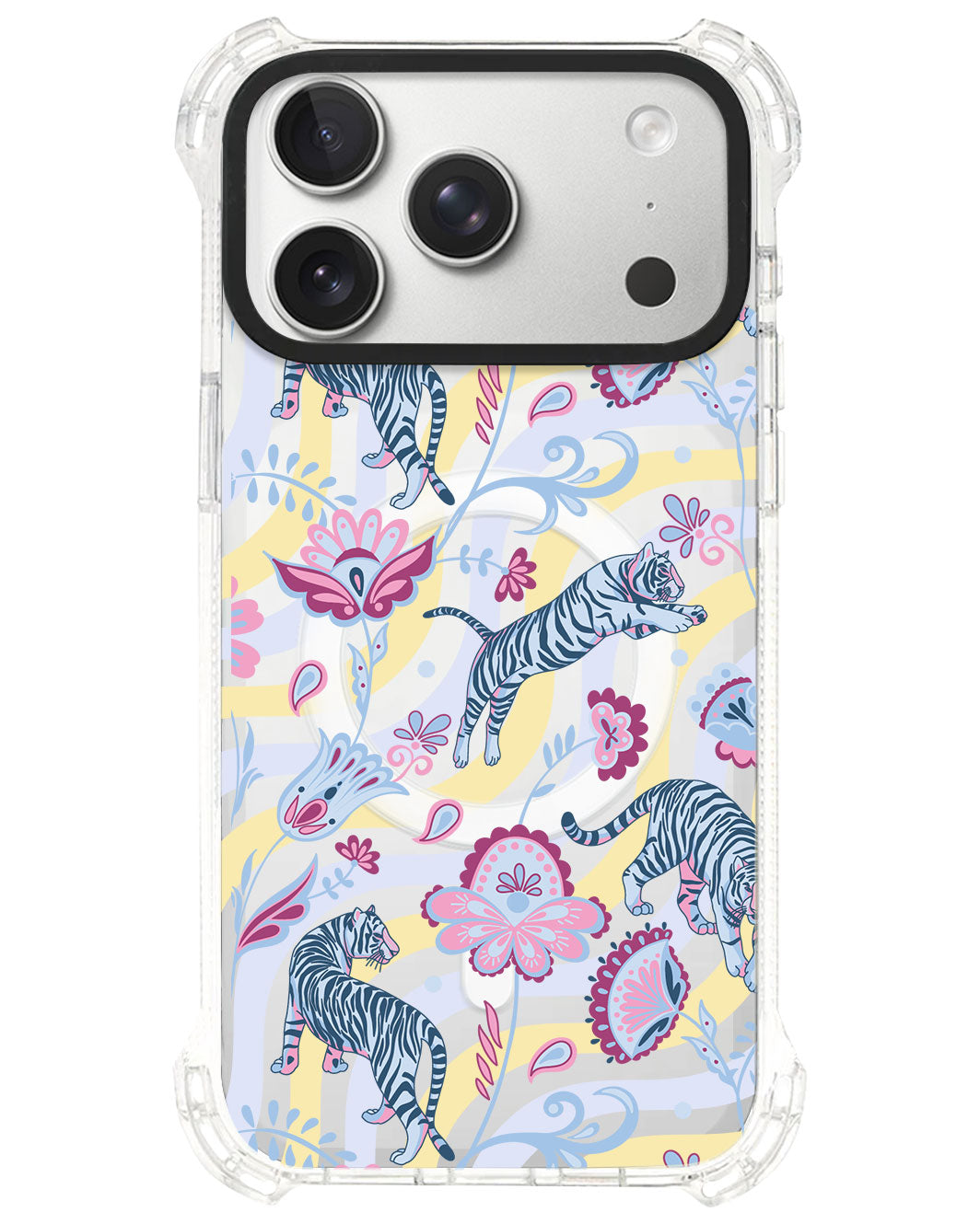 iPhone Rearguard UltimateS⁴ - Tiger & Floral 3.0