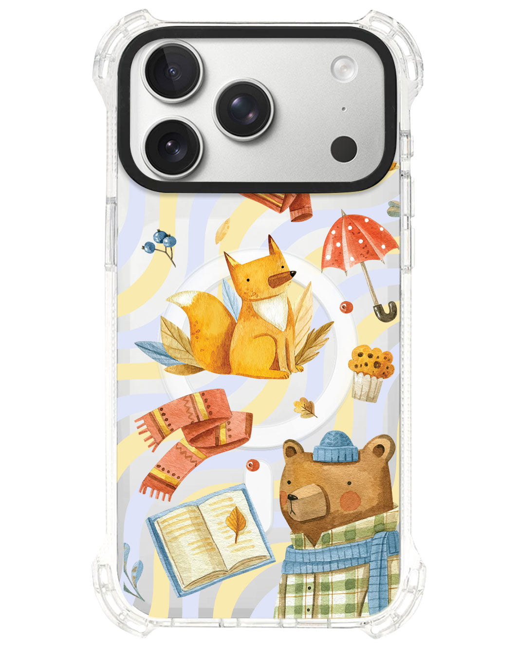 iPhone Rearguard UltimateS⁴ - Bear and Fox