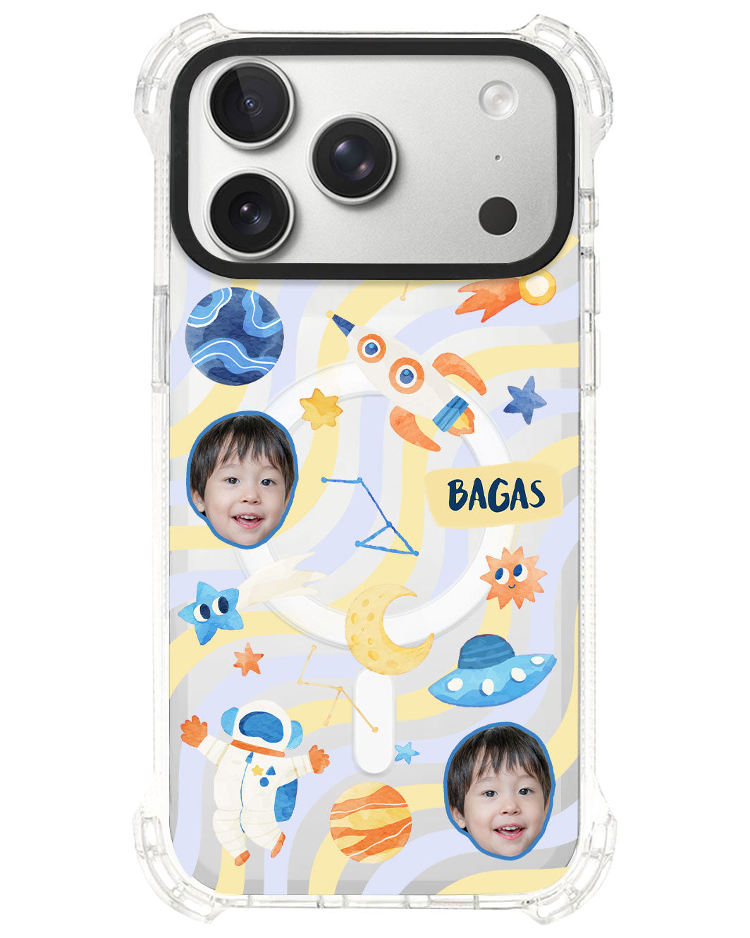 iPhone Rearguard UltimateS⁴ - Face Grid Astronaut