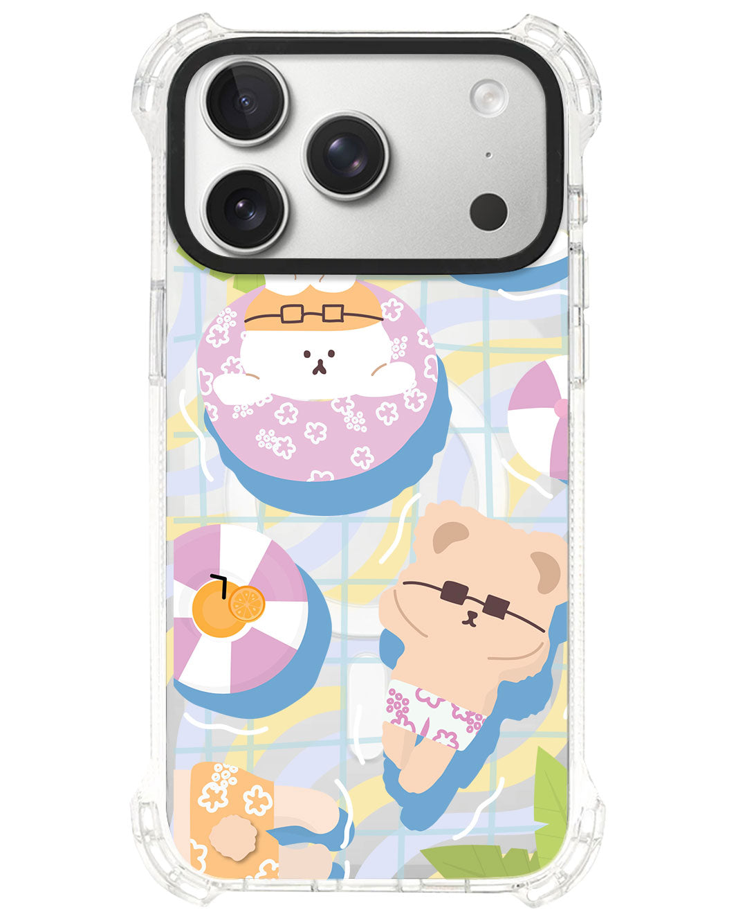 iPhone Rearguard UltimateS⁴ - Pool party pink