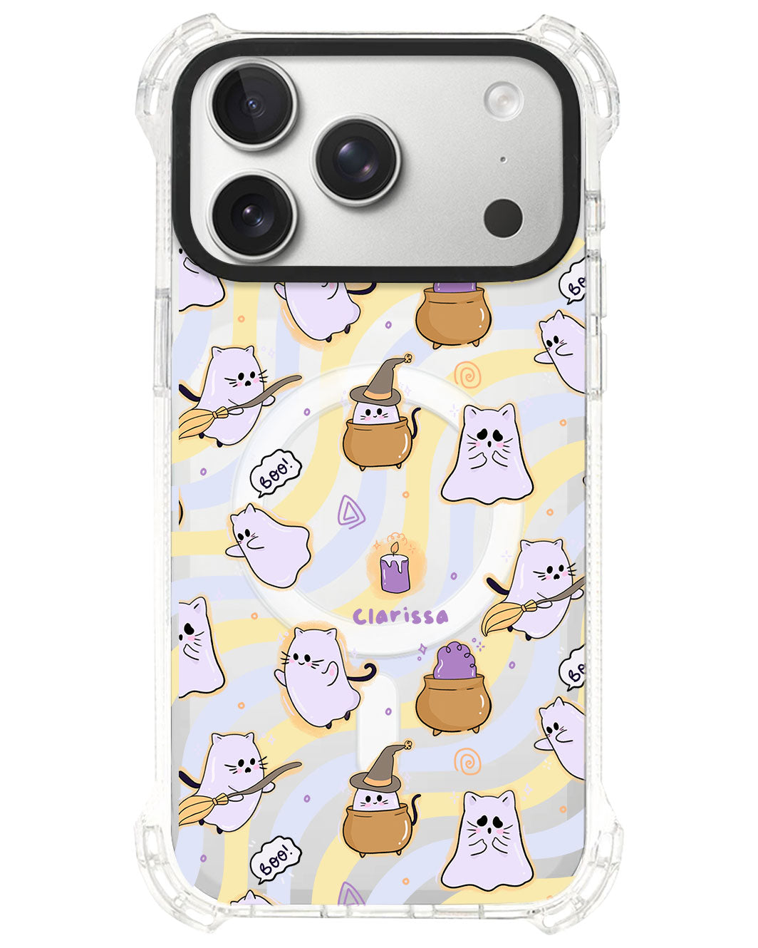 iPhone Rearguard UltimateS⁴ - Spooky cat