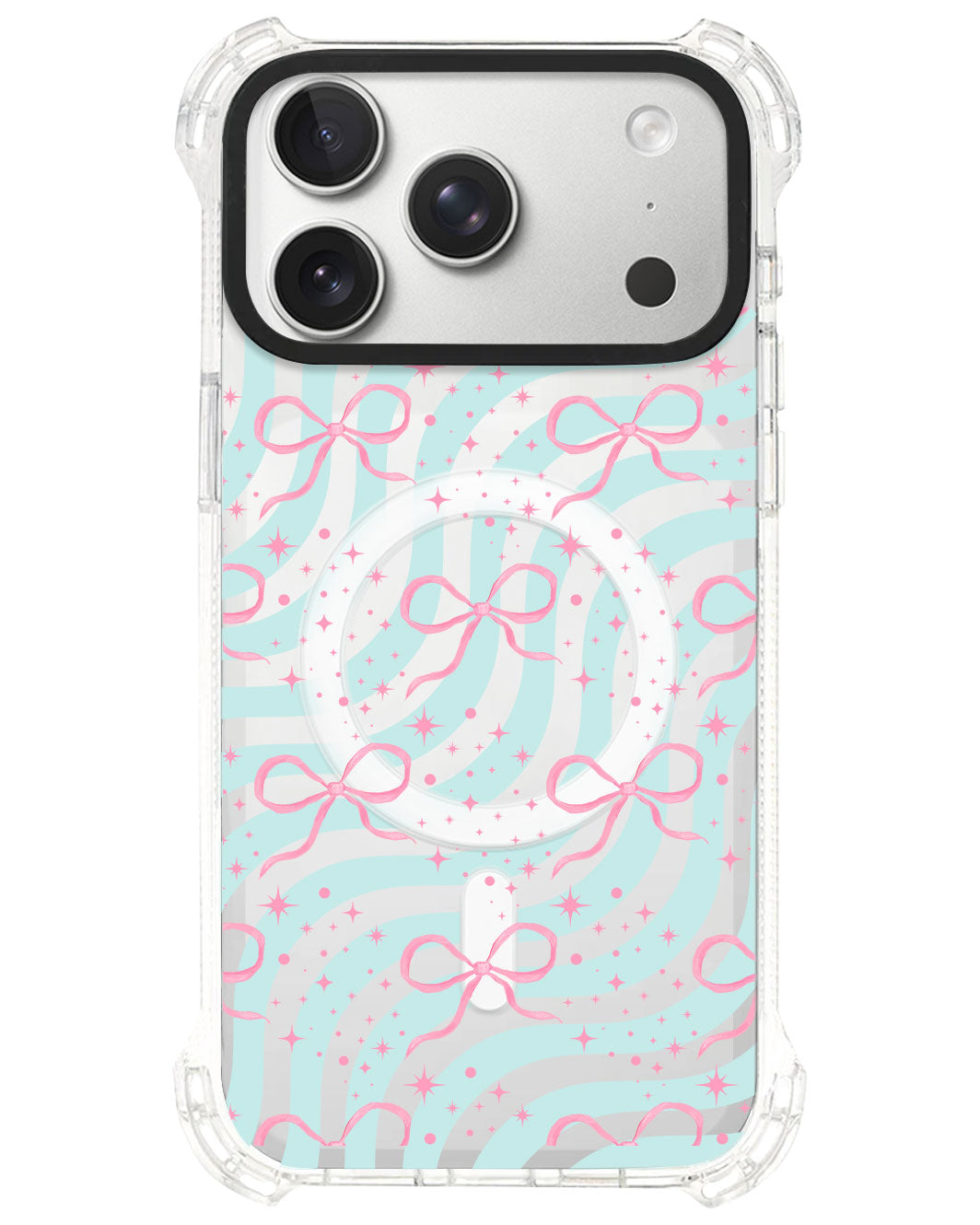 iPhone Rearguard UltimateS⁴ - Coquette Glittery Bow