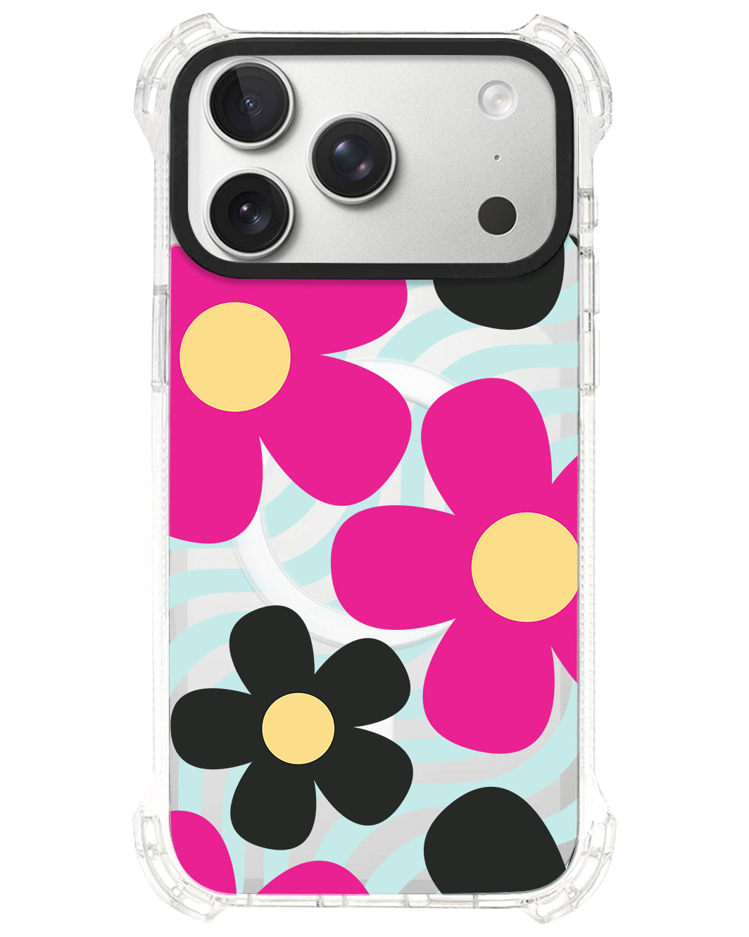 iPhone Rearguard UltimateS⁴ - Daisy Hot Pink