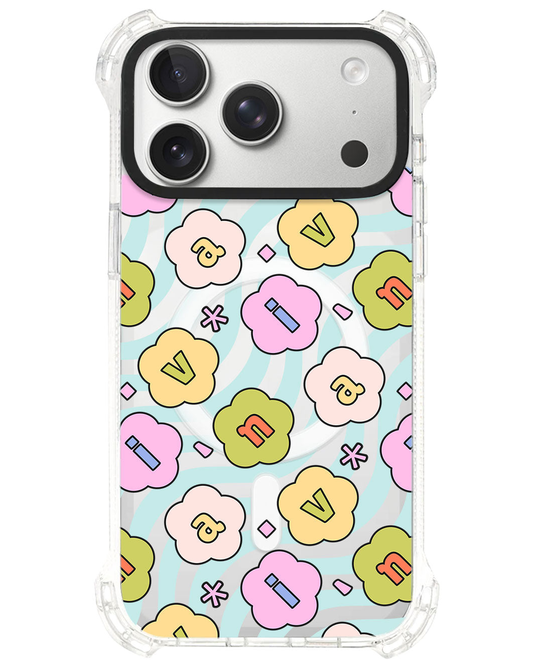 iPhone Rearguard UltimateS⁴ - CUSTOM MONOGRAM 3.0 Flower Petals 1.0