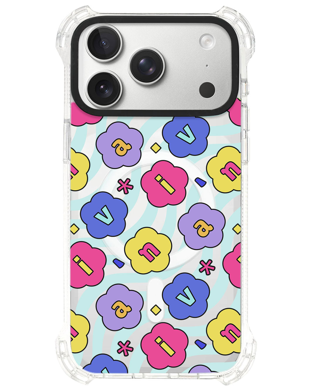 iPhone Rearguard UltimateS⁴ - CUSTOM MONOGRAM 3.0 Flower Petals 2.0