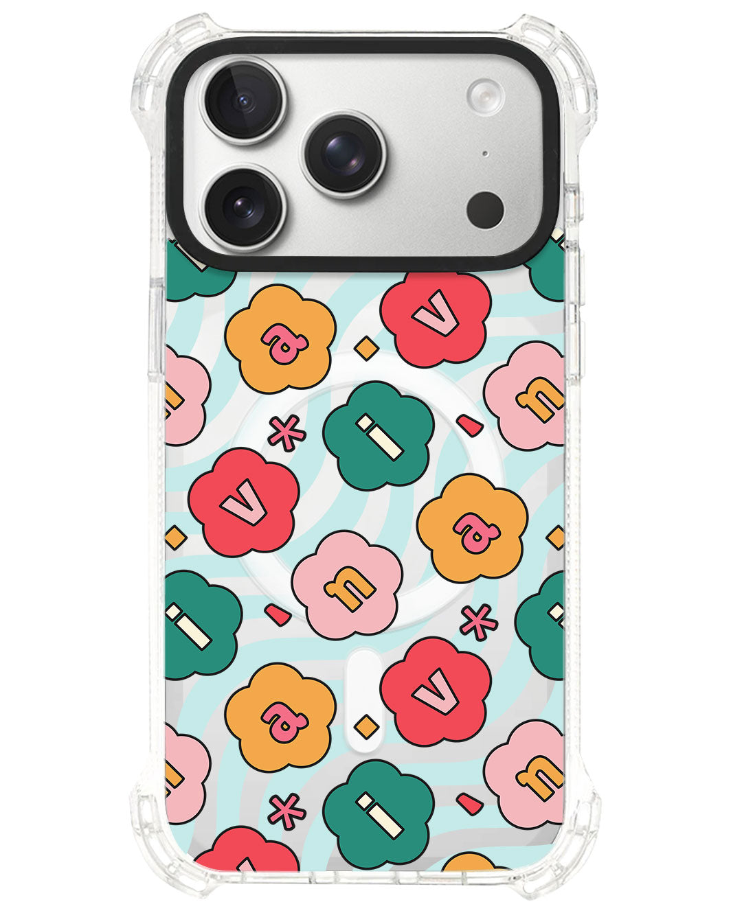 iPhone Rearguard UltimateS⁴ - CUSTOM MONOGRAM 3.0 Flower Petals 3.0
