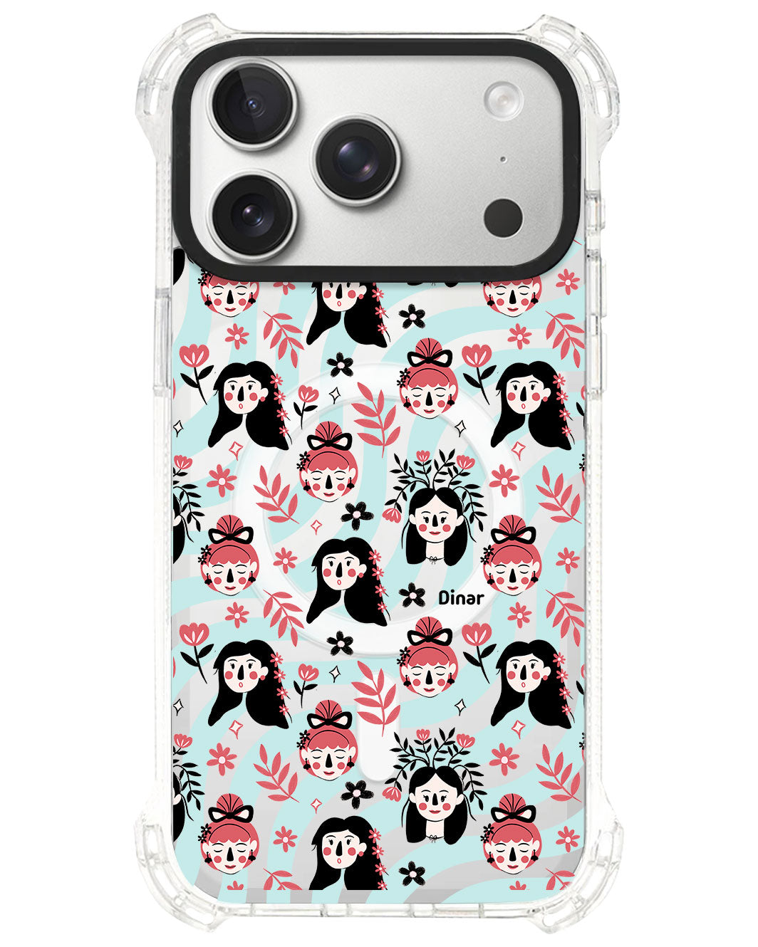 iPhone Rearguard UltimateS⁴ - Flowery Faces