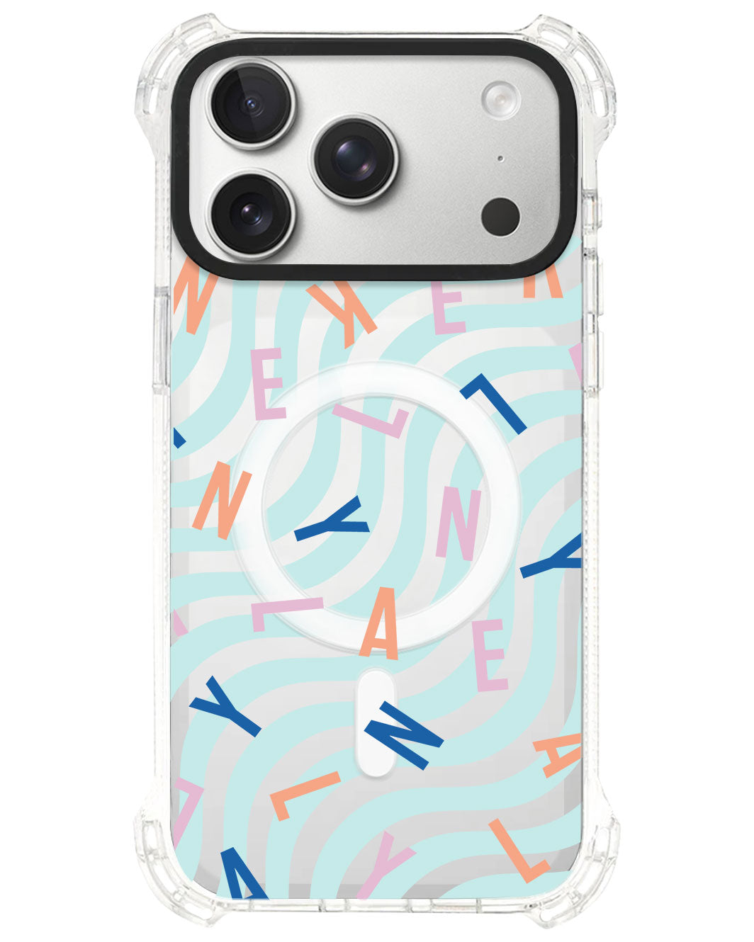 iPhone Ultimate Model-S⁴ - CUSTOM MONOGRAM 1.0 Rainbow