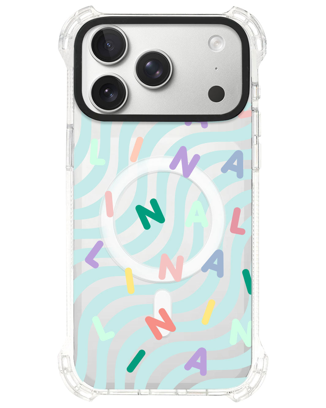 iPhone Rearguard UltimateS⁴ - CUSTOM MONOGRAM 2.0 Rainbow